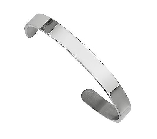 Steel by Design Men's Polished Cuff