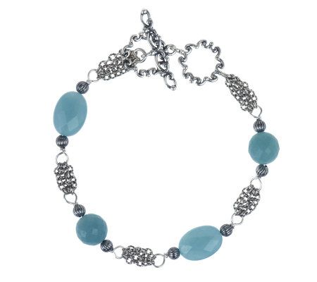 Carolyn Pollack Sterling Silver Wintergreen Bracelet - Page 1 — QVC.com