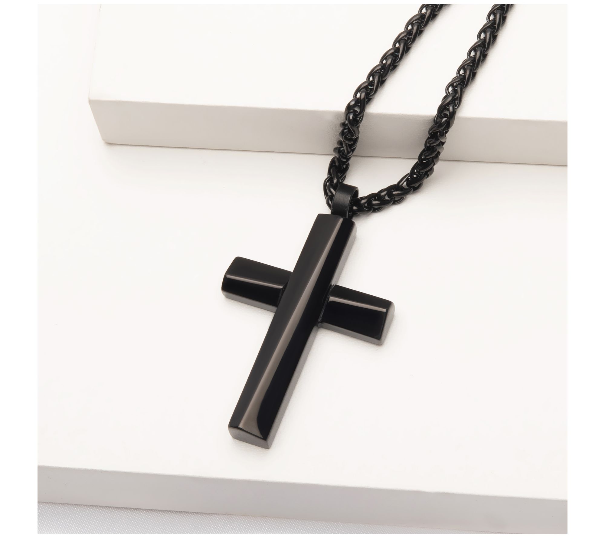 Qvc on sale cross necklace