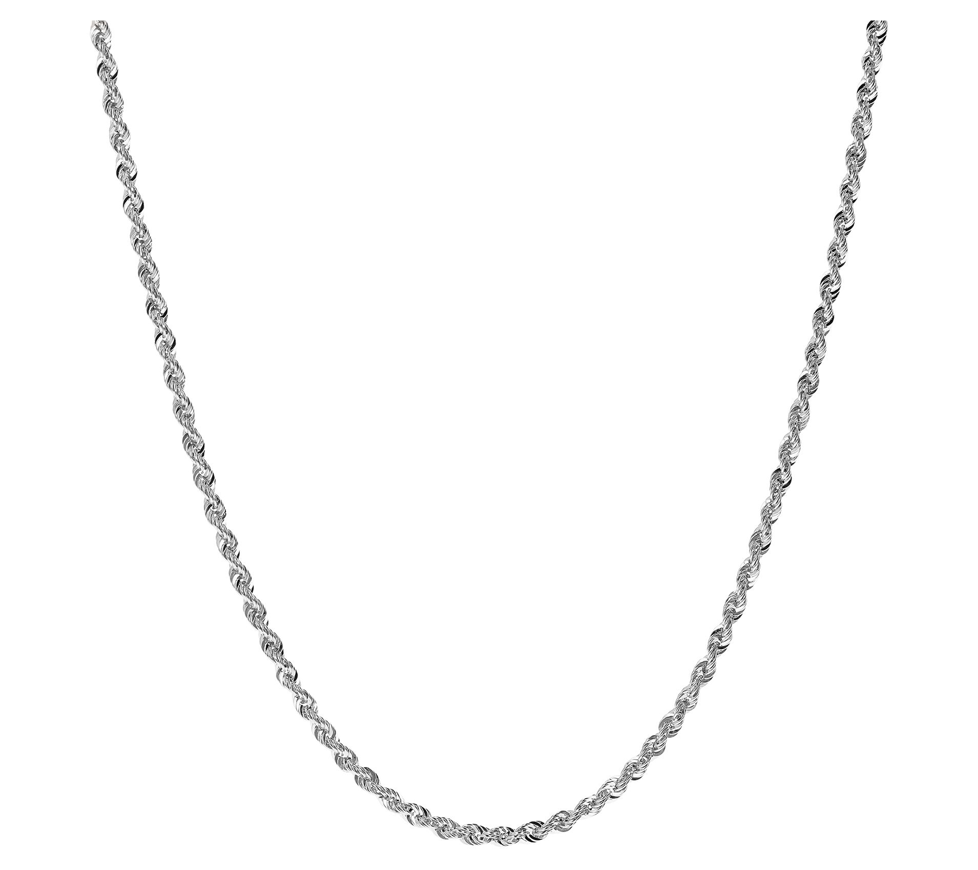 EternaGold 18" Rope Chain Necklace, 14K, 3.0g