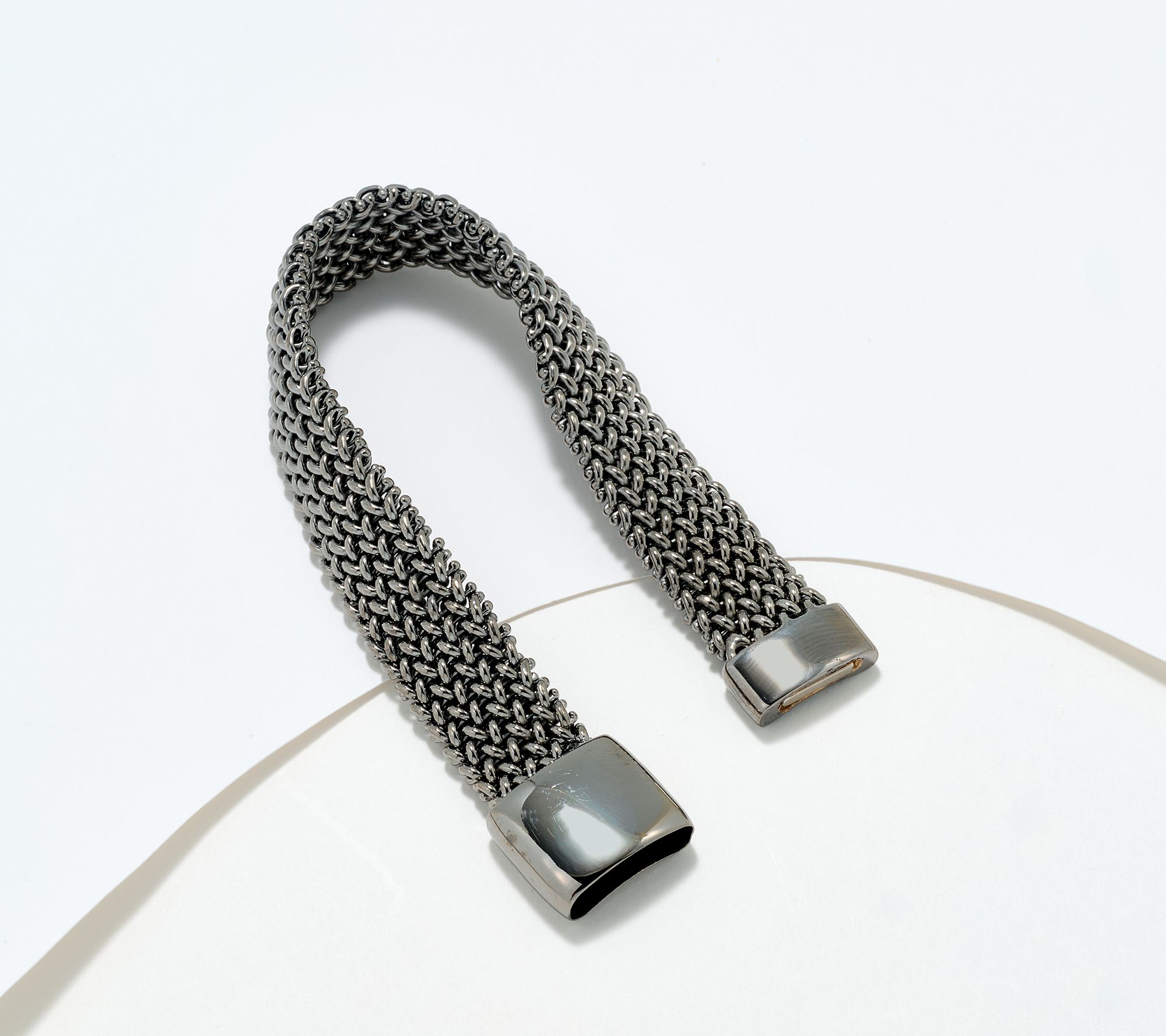 David Markstein Bronze Italian Tessuto Magnetic Bracelet