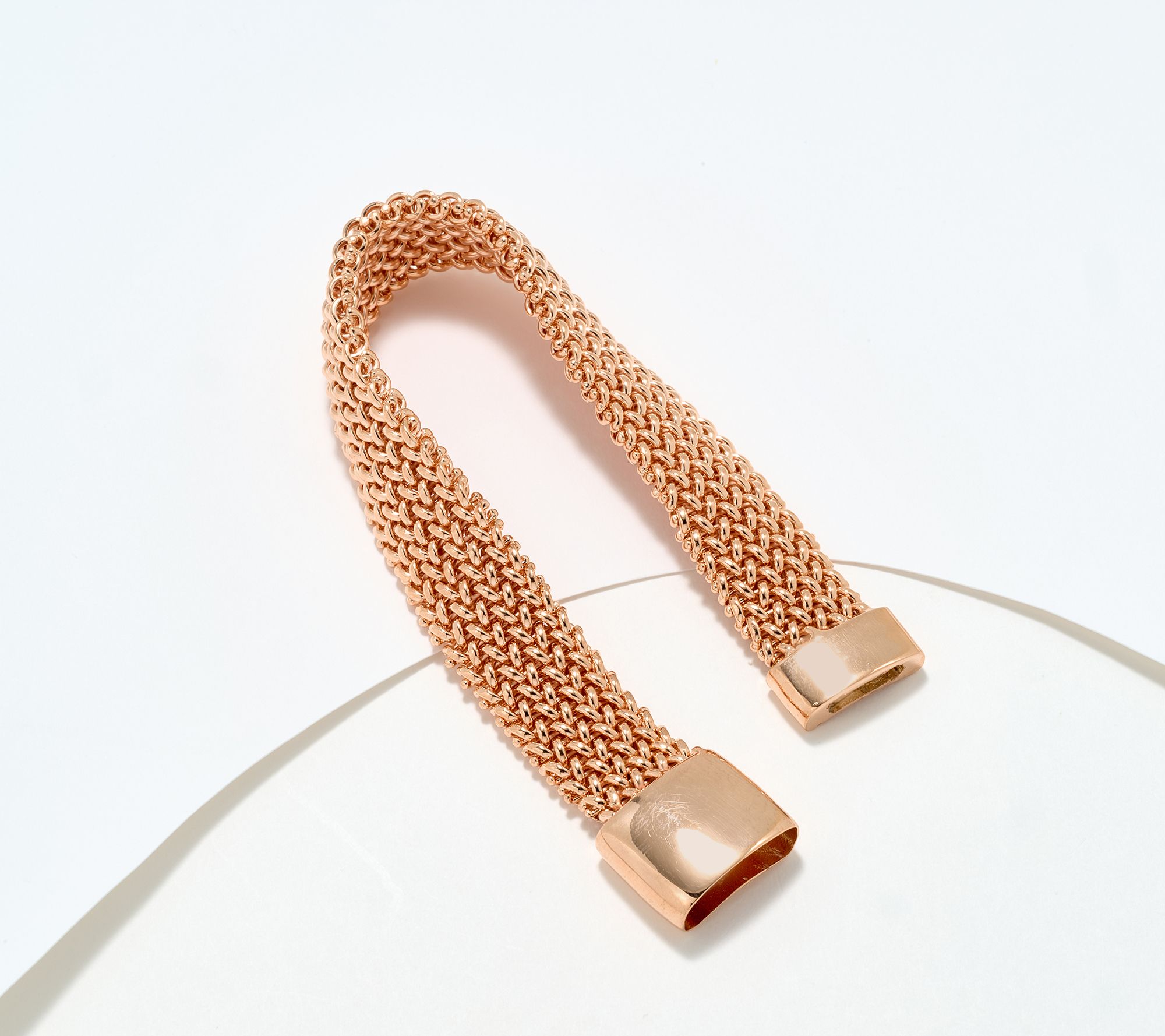 David Markstein Bronze Italian Tessuto Magnetic Bracelet