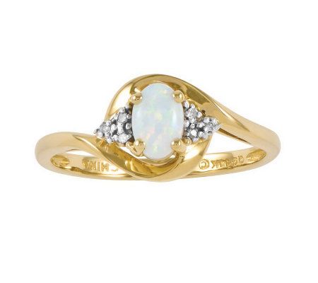 Polished Birthstone Ring, 14K Yellow Gold - QVC.com