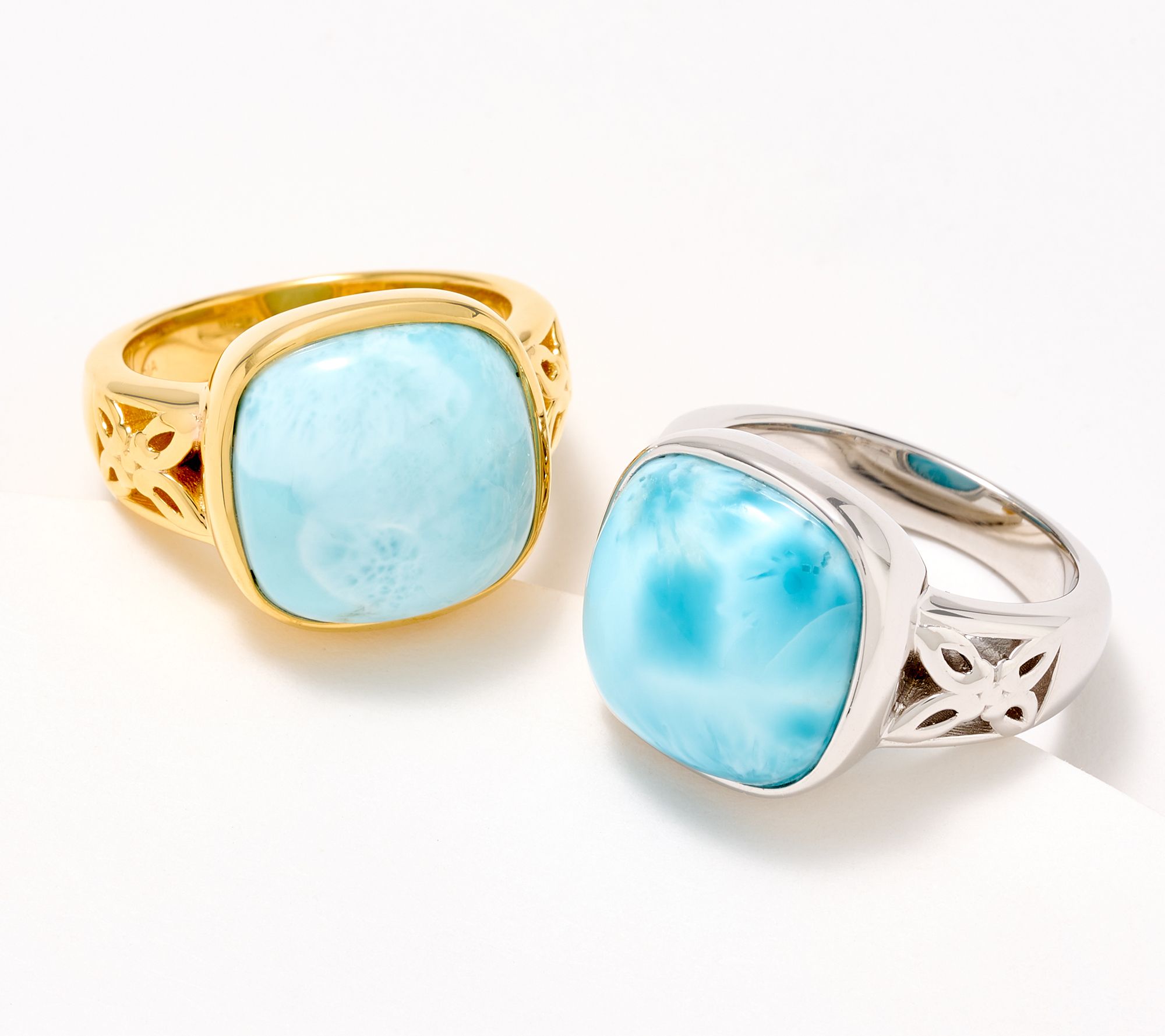 Affinity Gems Cushion Cut Gemstone Ring, Sterling Silver or 14K Gold ...
