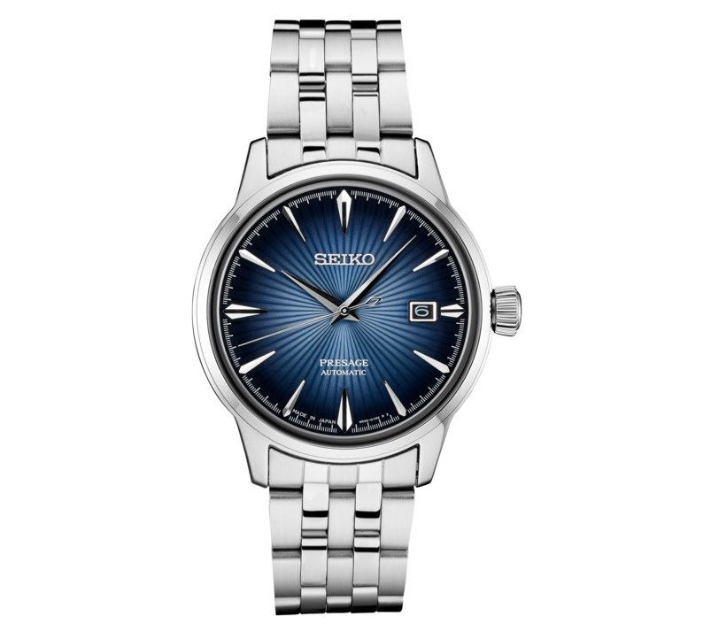 Seiko Men's Automatic Blue Gradation StainlessWatch