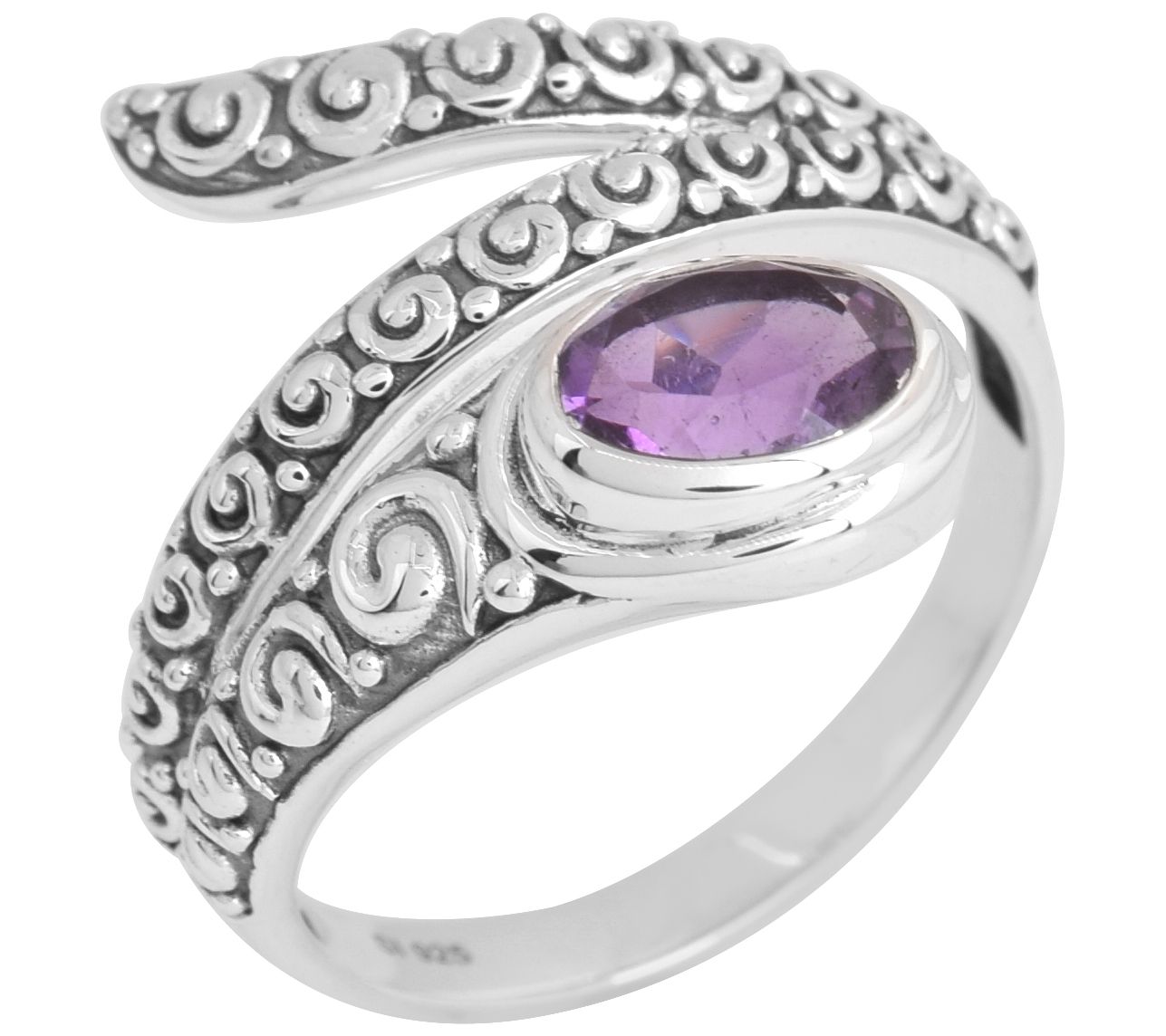 Qvc hot sale amethyst rings