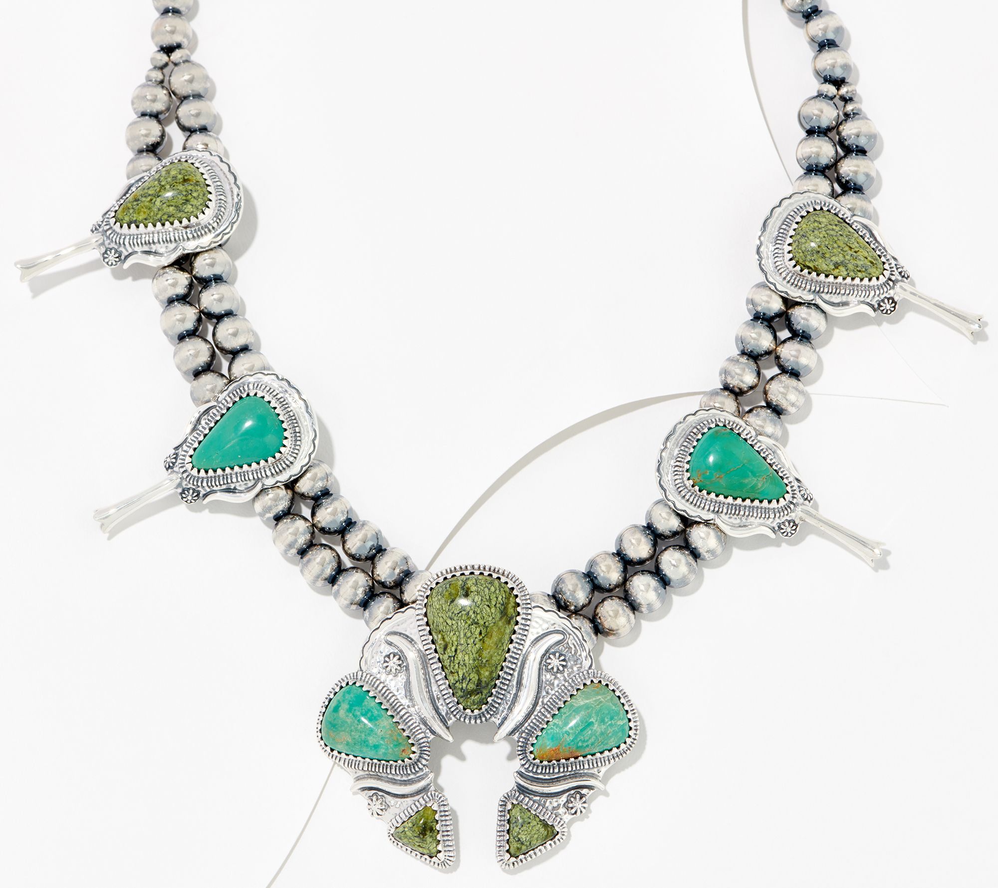 Cleaning a Squash Blossom Necklace - Southwest Silver Gallery