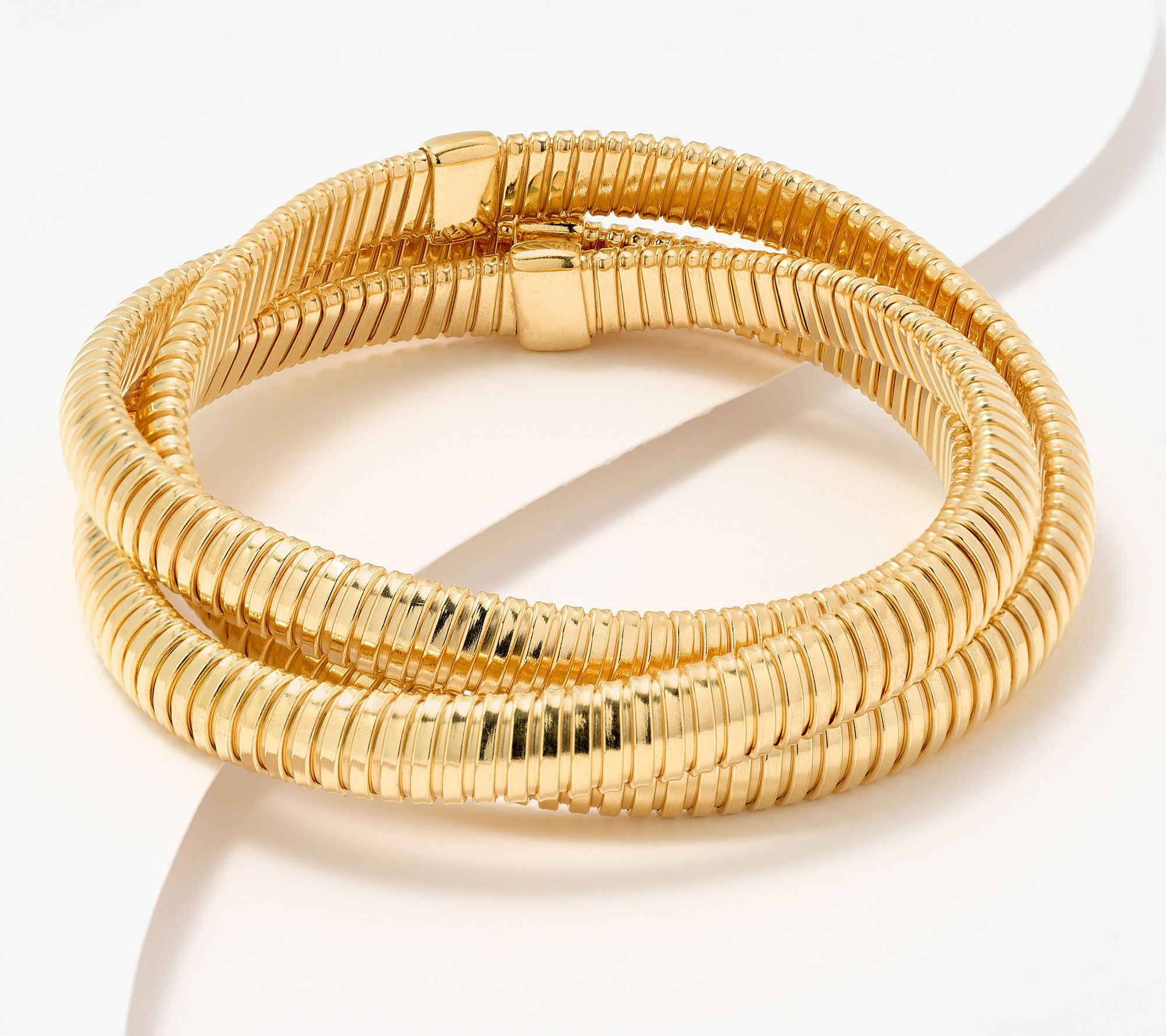 Qvc on sale gold bangles