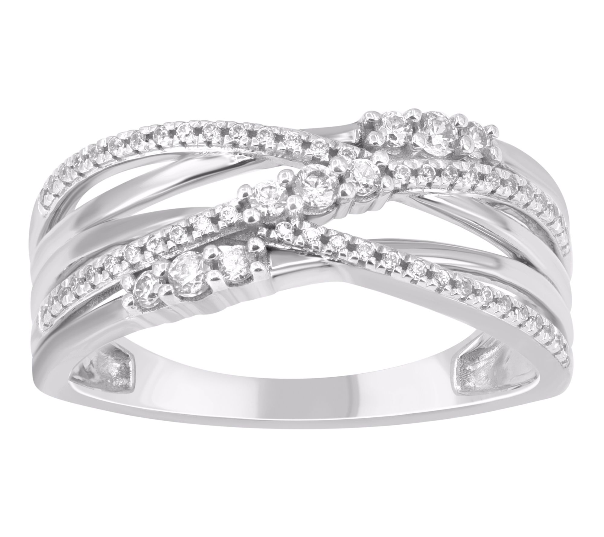 Accents By Affinity Highway Ring, Sterling Silver