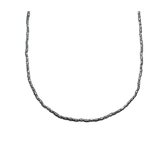 Barbara Bixby Sterling Oxidized Bead 18" Necklace