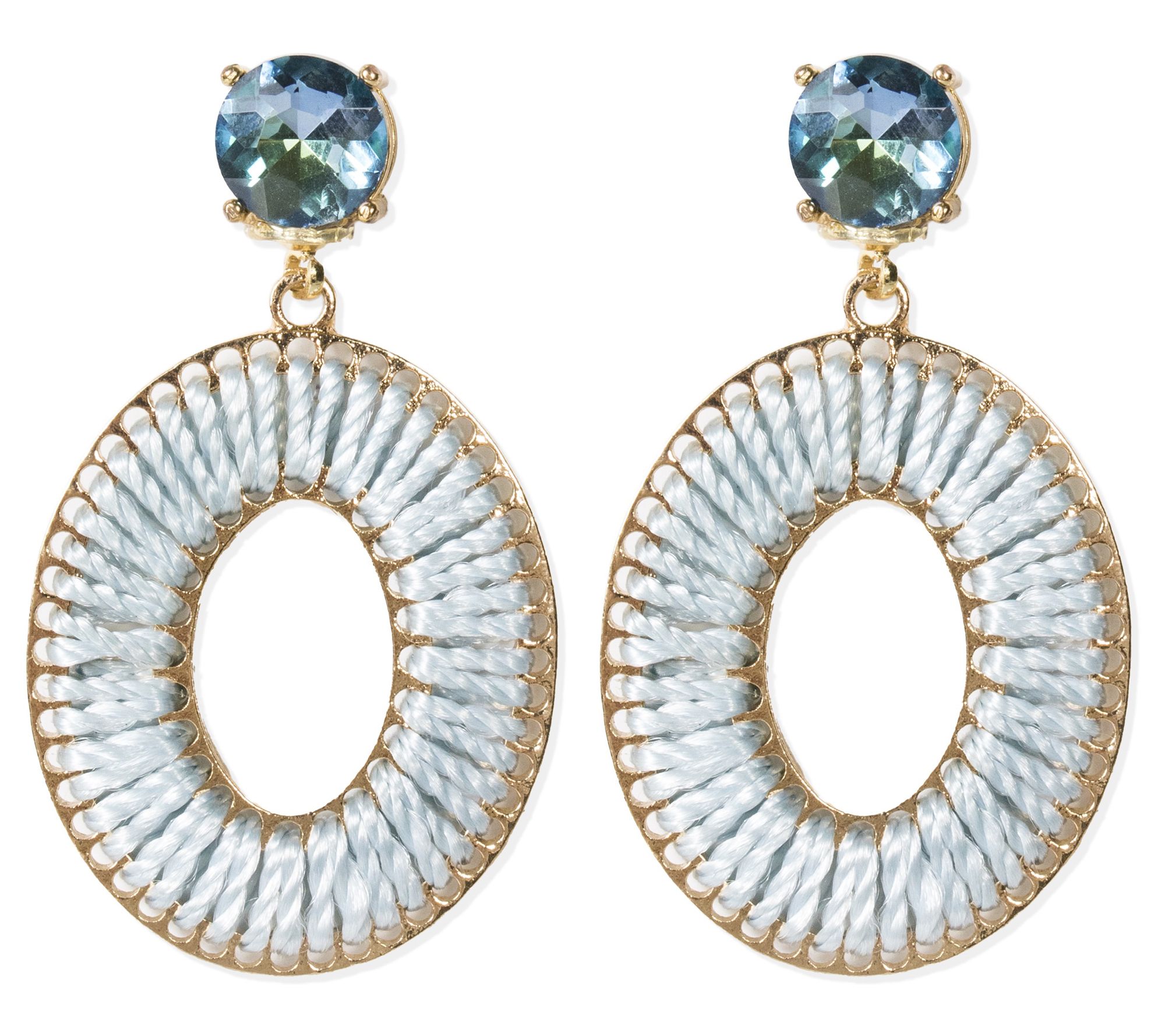 Violet & Brooks Casey Wrapped Drop Earrings