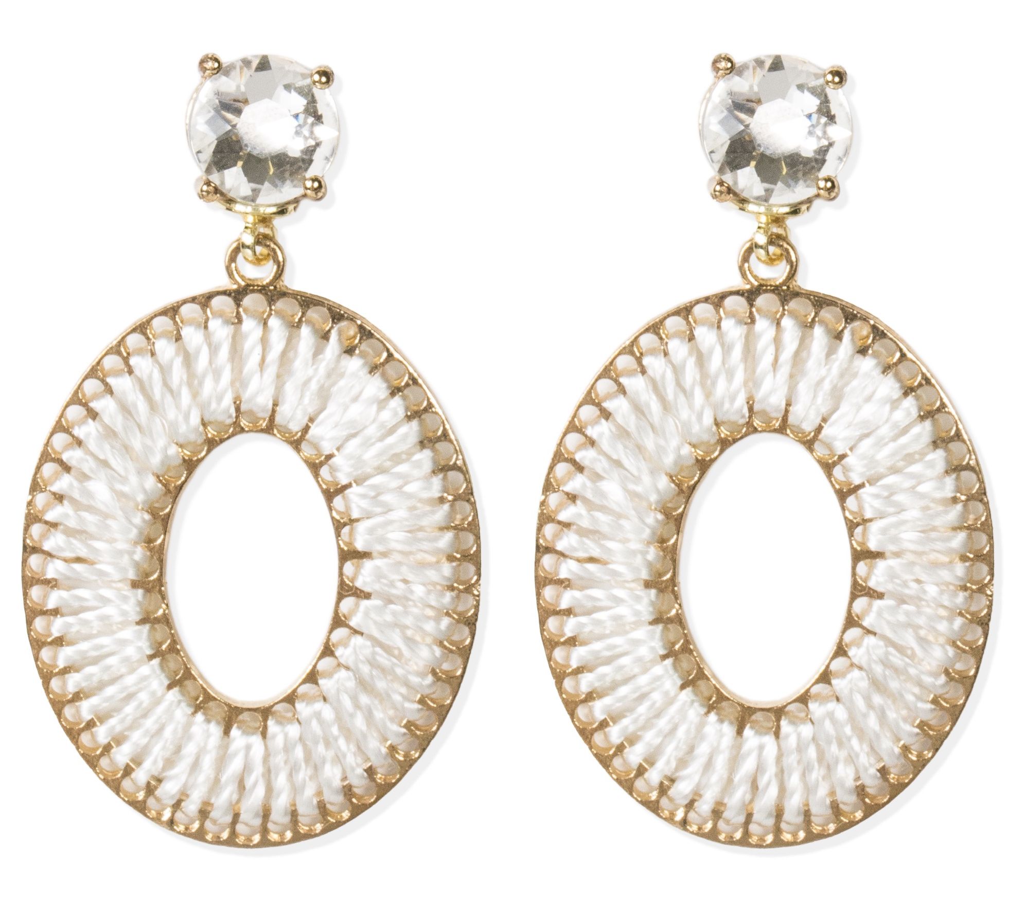 Violet & Brooks Casey Wrapped Drop Earrings