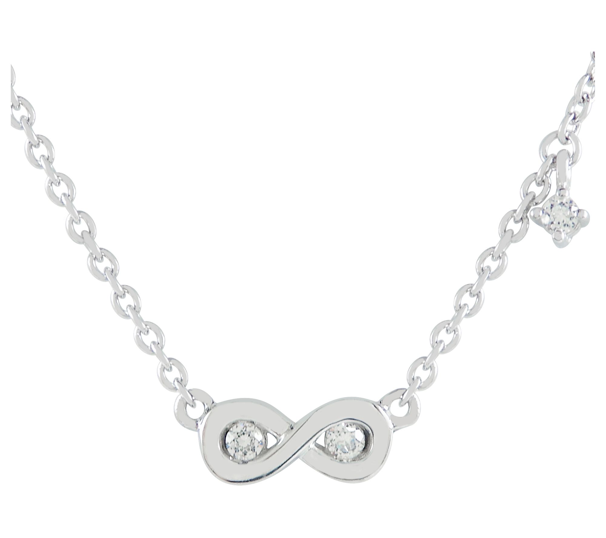 Infinity necklace sale kohls