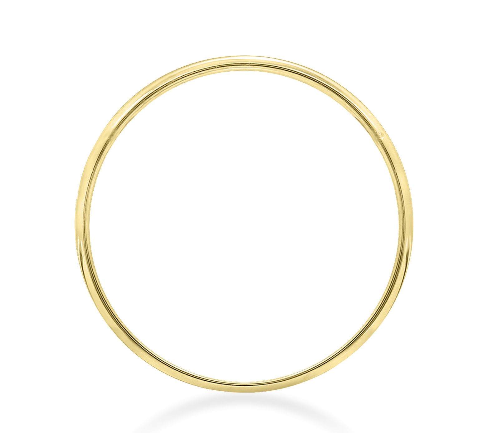J'admire 14K Gold Band Ring - QVC.com