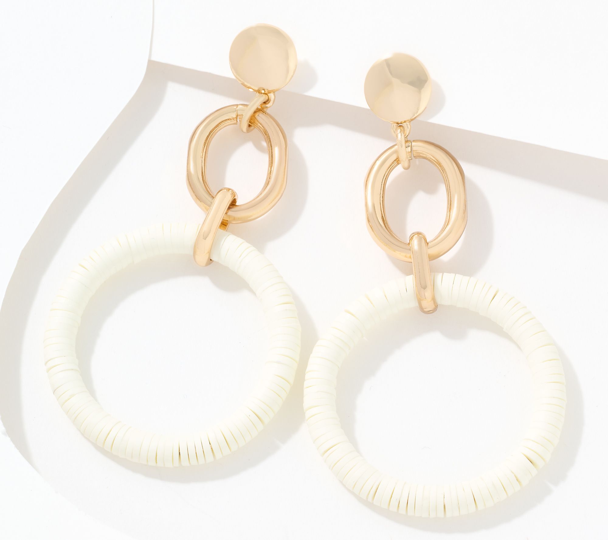 "As Is" Joan Rivers Color Drama Statement Drop Earrings