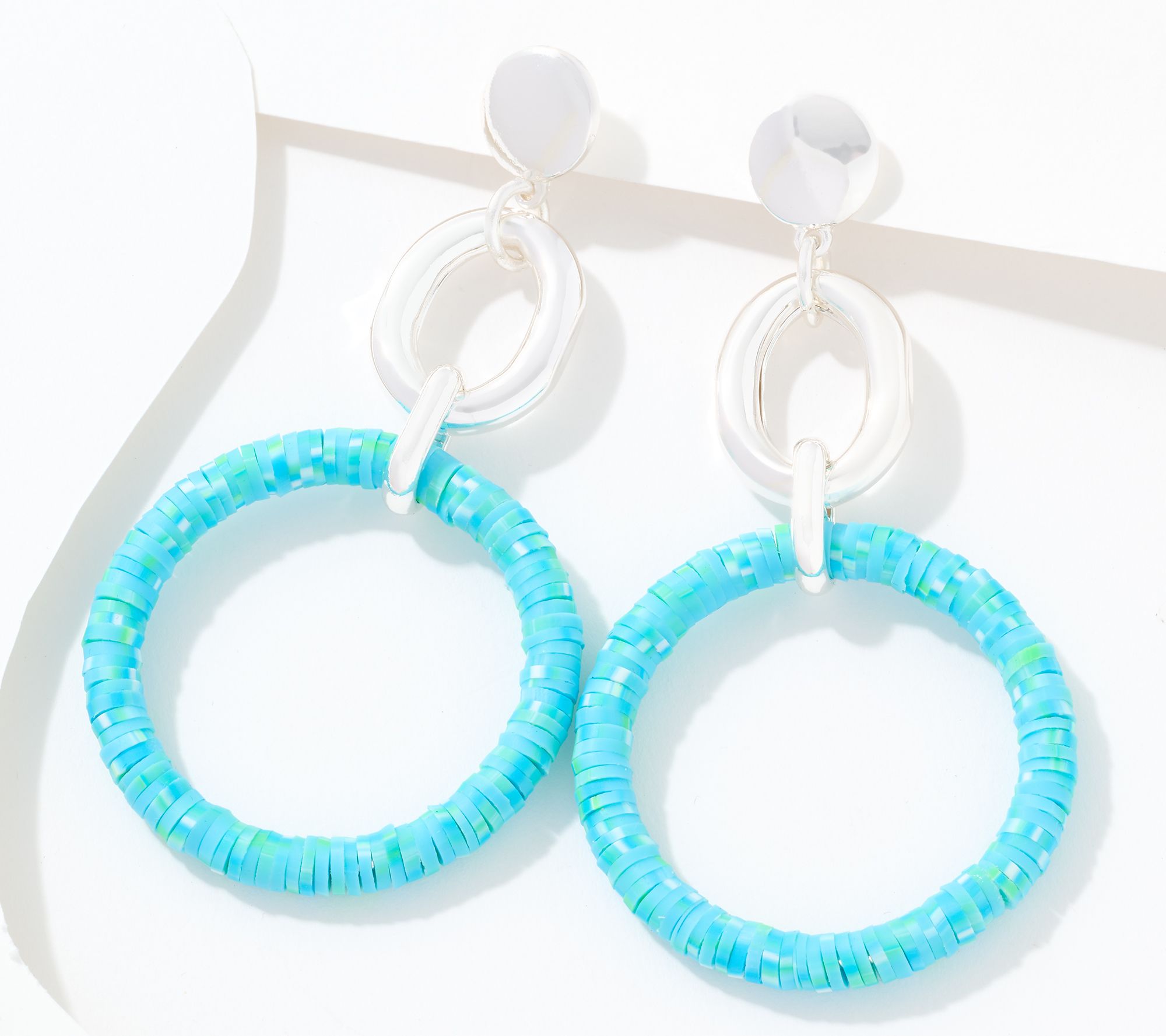 "As Is" Joan Rivers Color Drama Statement Drop Earrings