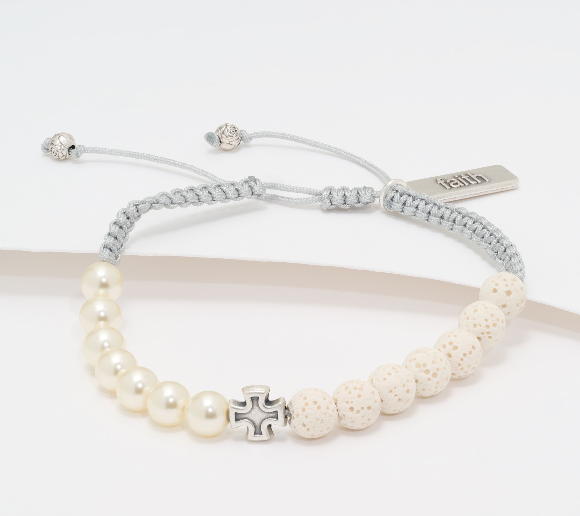My Saint My Hero Perfectly Imperfect Pearl Bracelet