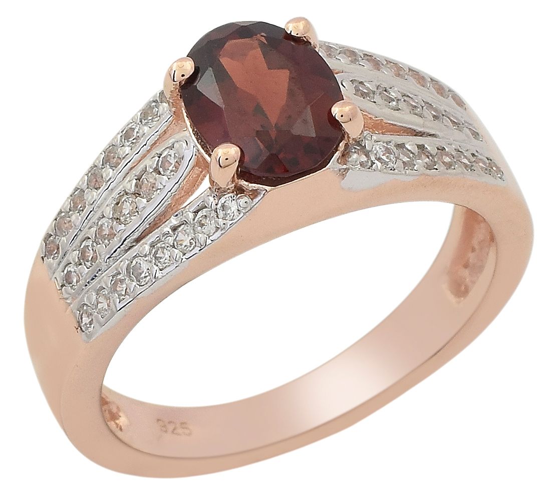 Affinity Gems Multi-Gemstone Ring, 14K Gold Plated