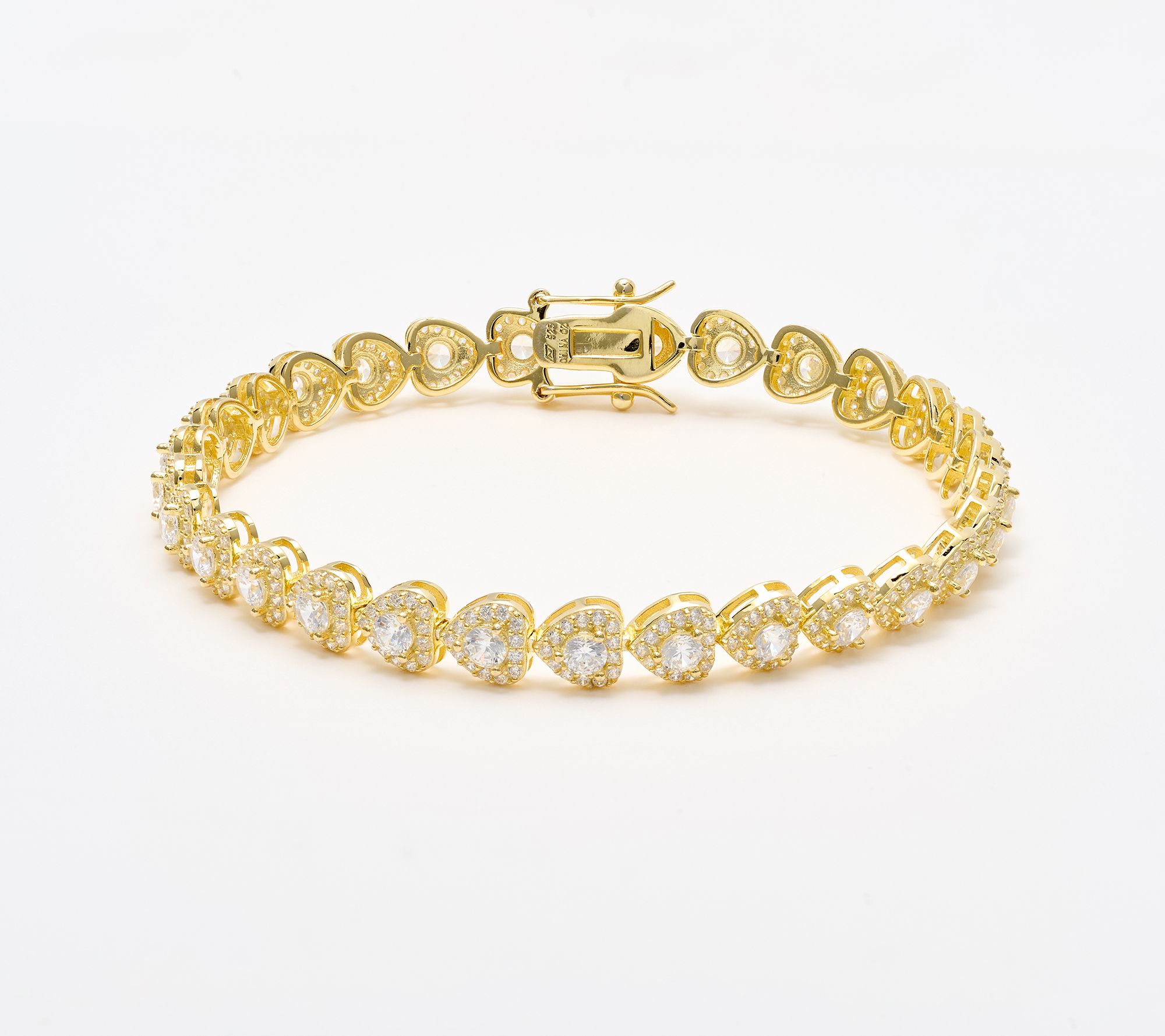  Diamonique Classics Tennis Bracelet, Sterling Silver