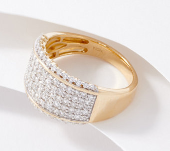 Affinity Diamonds 14K Gold Band Ring, 1.00cttw - J366689