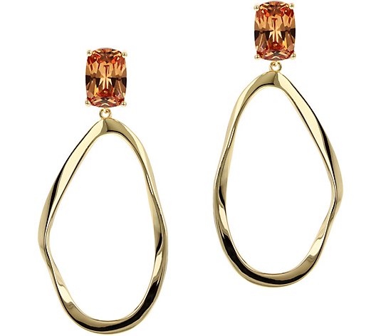 Louis Dell'olio 18K Gold Plated Freeform Earrings