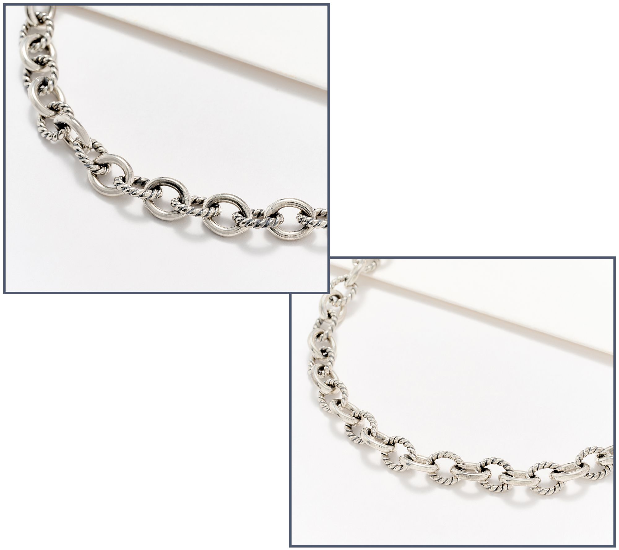 Qvc sterling silver chains discount