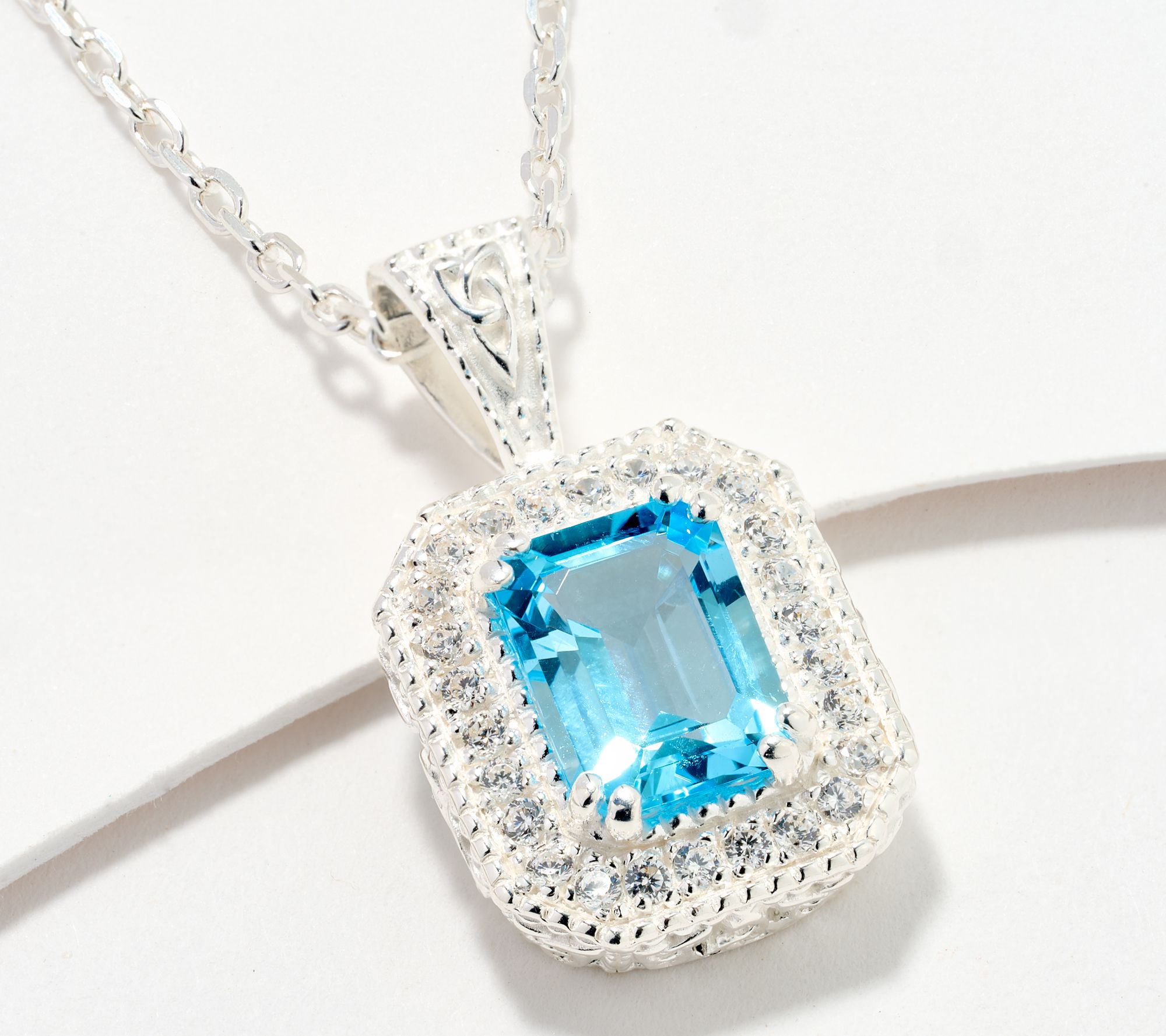 "As Is" JMH Jewellery Sterling Silver Legacy Gemstone Necklace