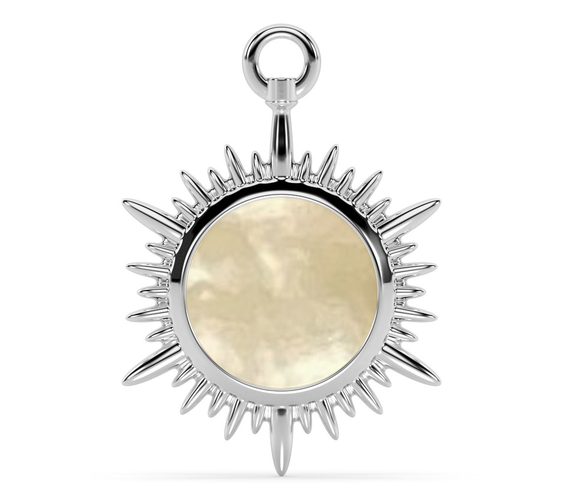 ONI Fine Jewelr y Sterling Silv er The Day Brea k Charm Charm