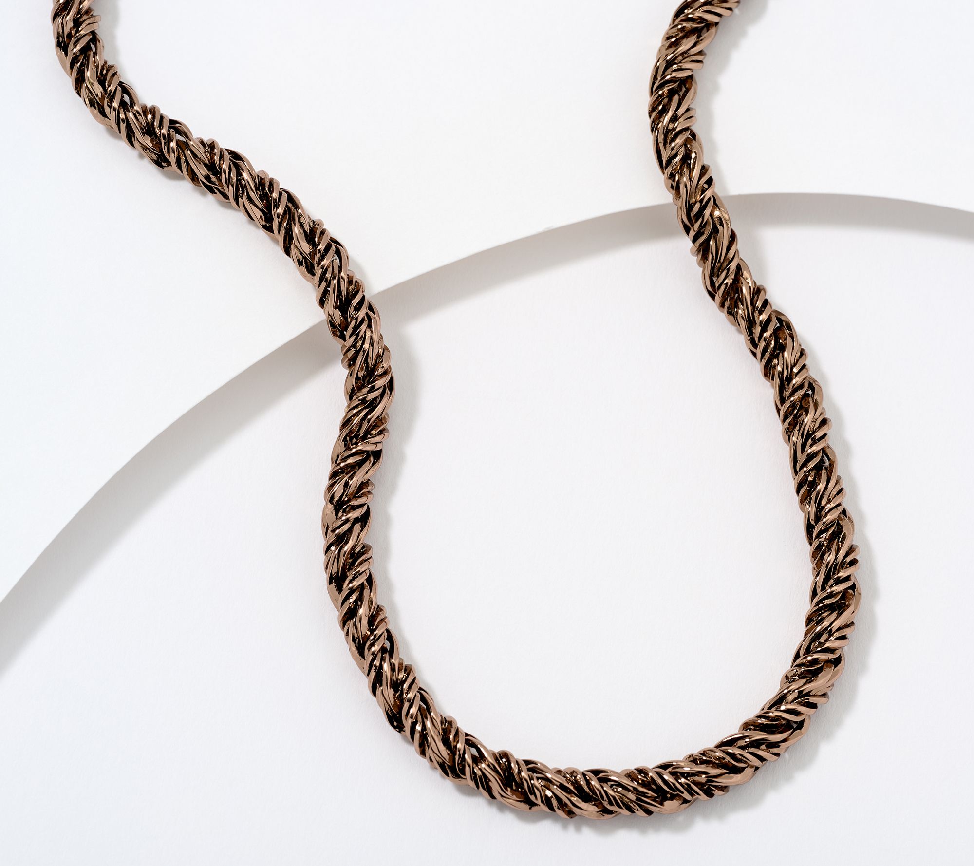 David Markstein Bronze Premier Woven Foxtail Necklace