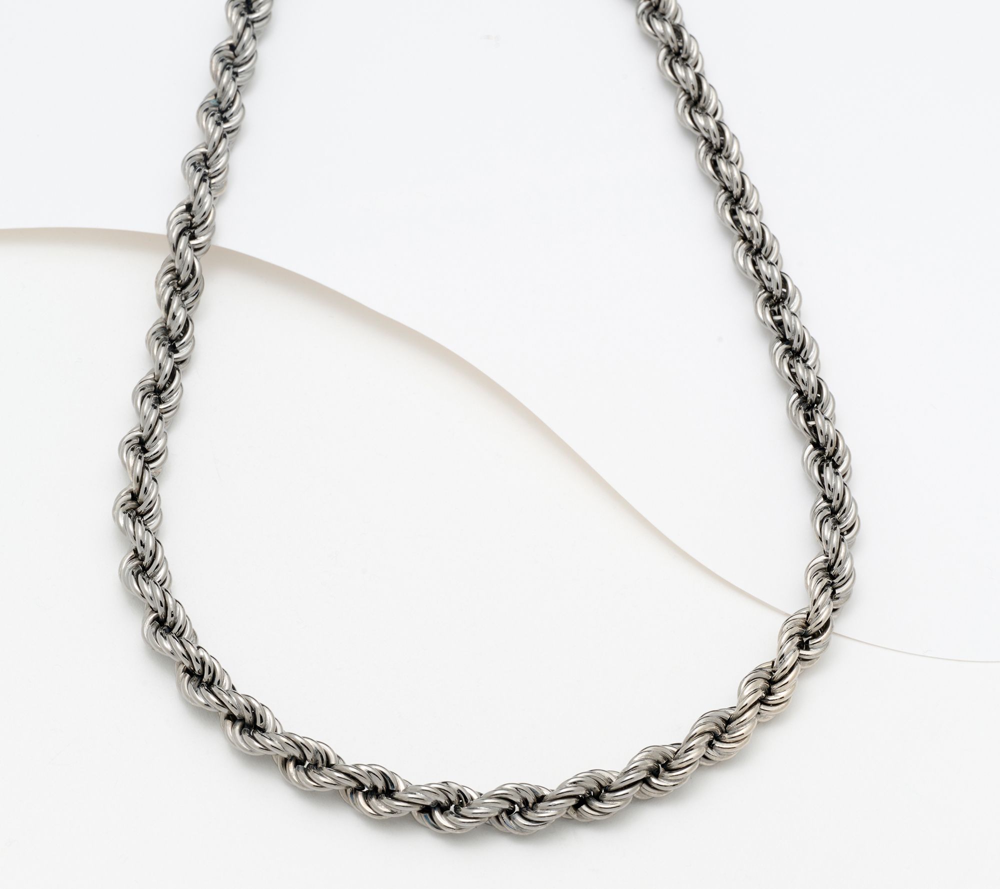 "As Is" David Markstein Bronze Premium 16" Rope Necklace