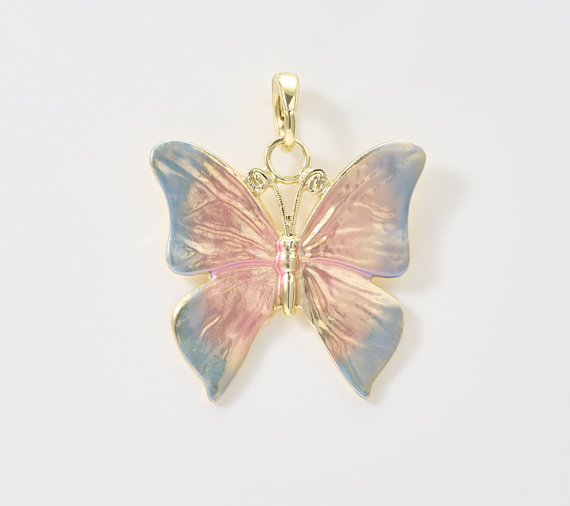 Kirks Folly Lavender Dreams Butterfly Open Ring Charm