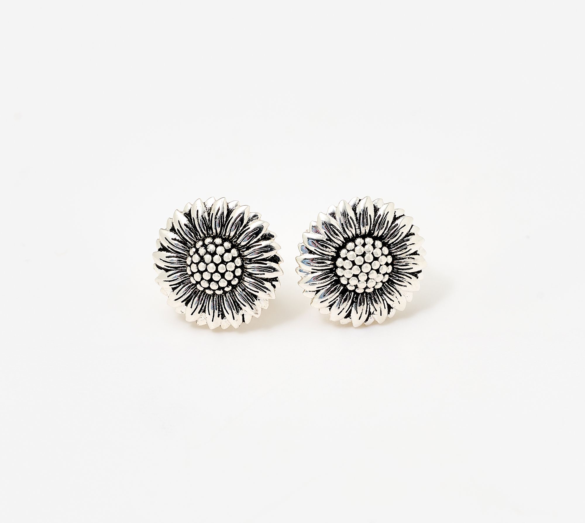 Christian James by Scott Grimes Sterling Silver Hello Sunshine Stud Earrings