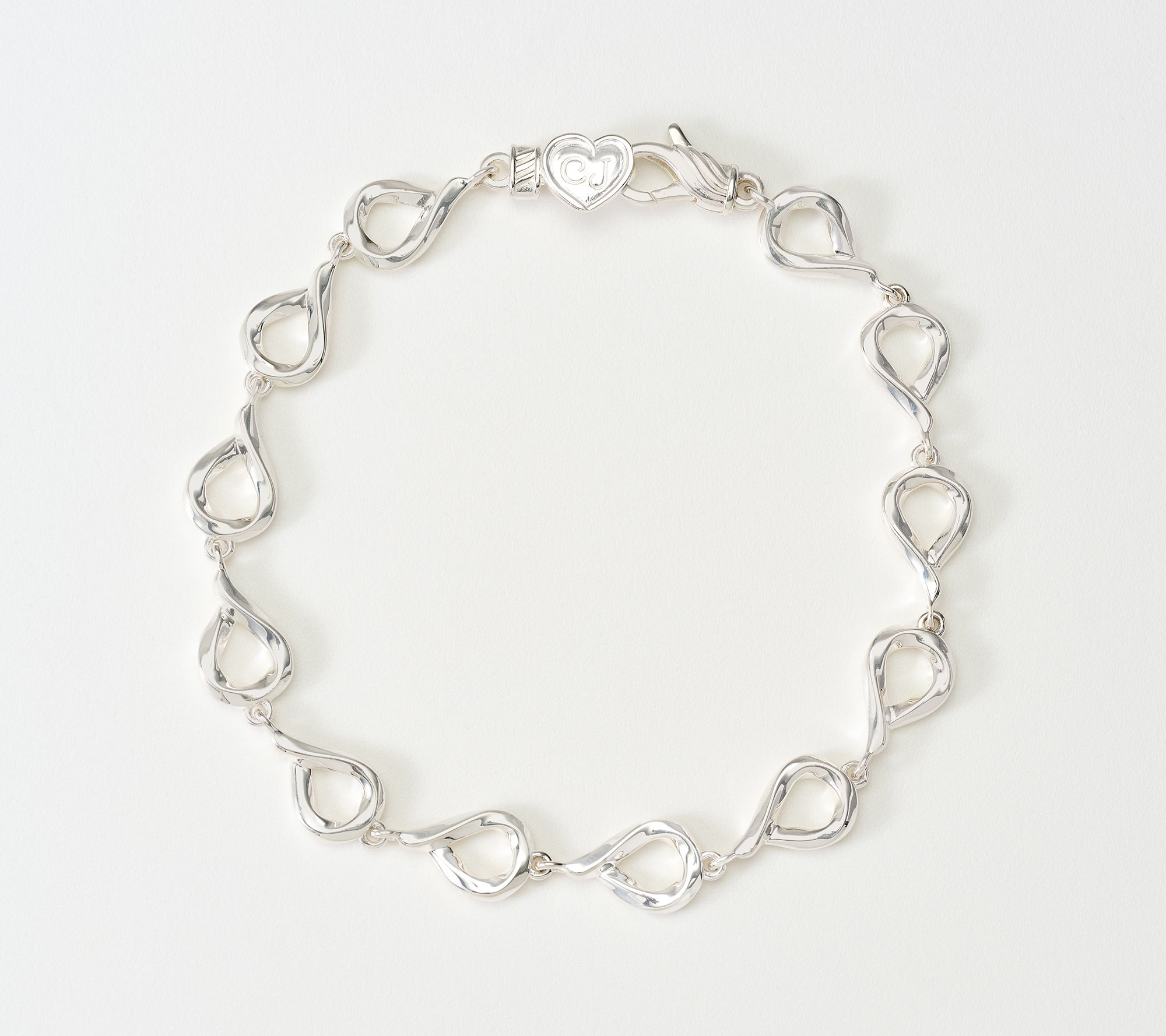 Christian James by Scott Grimes Sterling Silver Ripple Droplet Bracelet