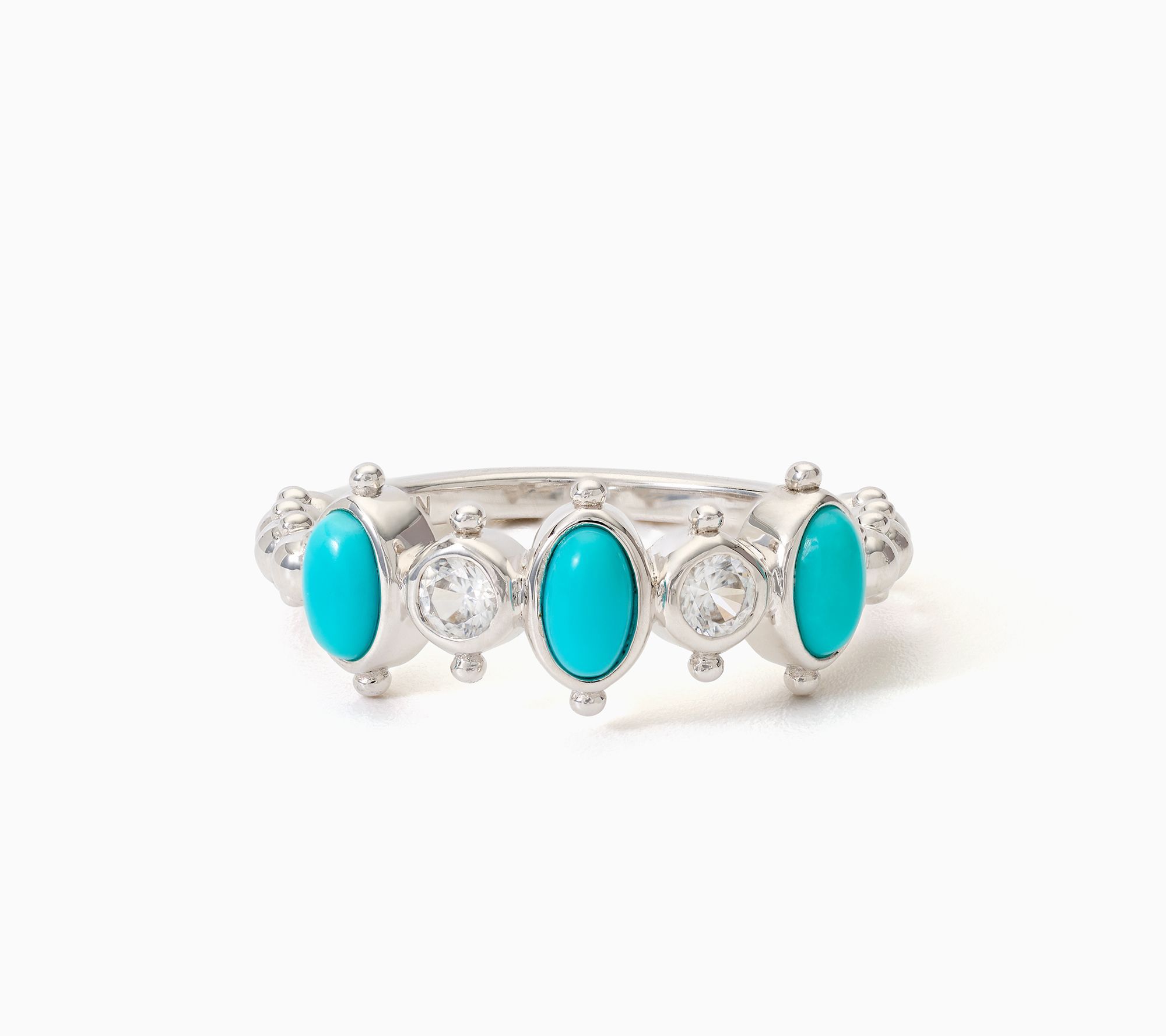 Dallas Prince Sterling Silver Sleeping Beauty Turquoise Ring
