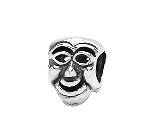 Prerogatives Sterling Comedy Mask Bead