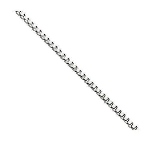 Steel by Design Men's 24" Box Link Necklace