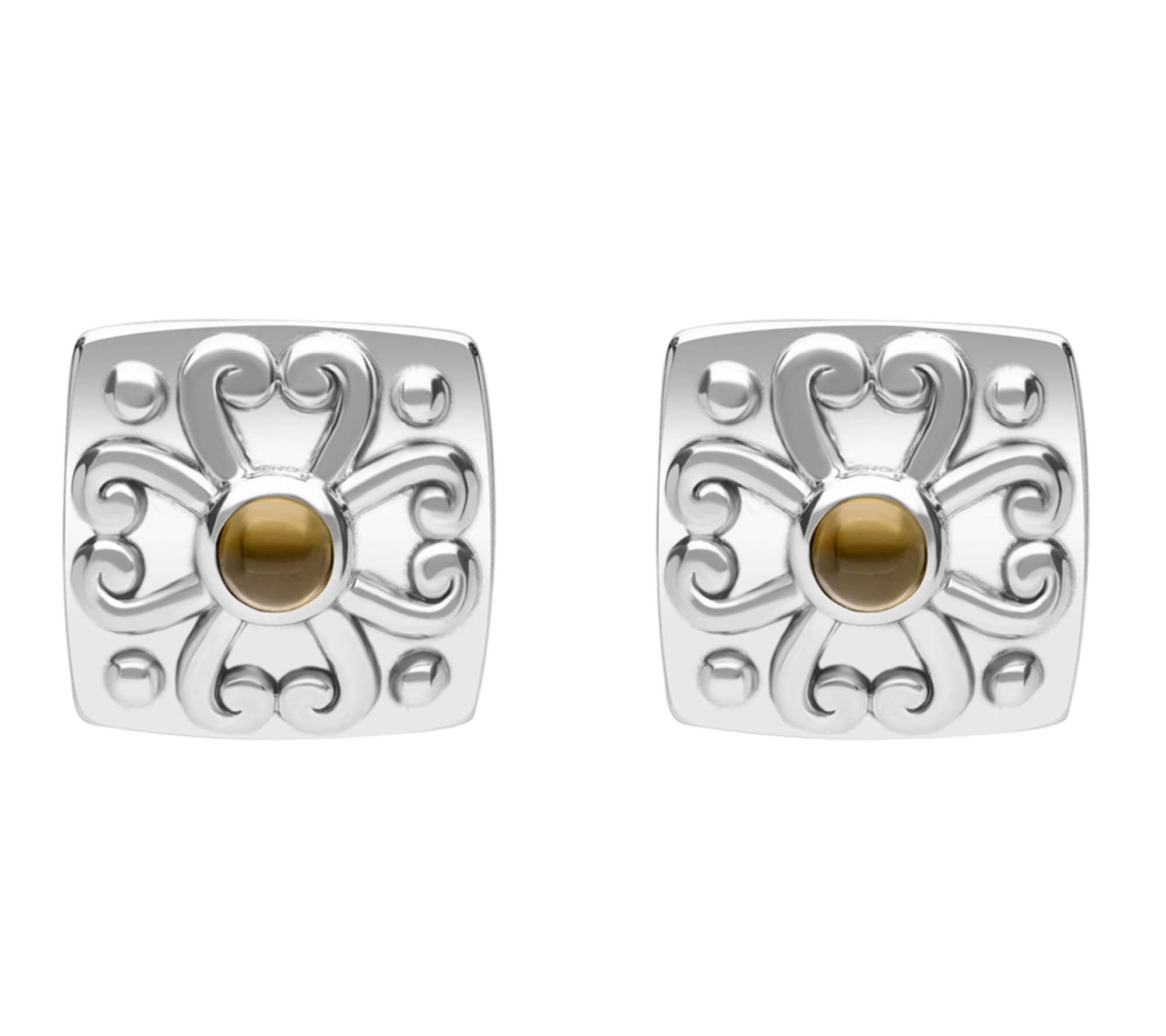 Elyse Ryan Sterling Silver Gemstone Earrings