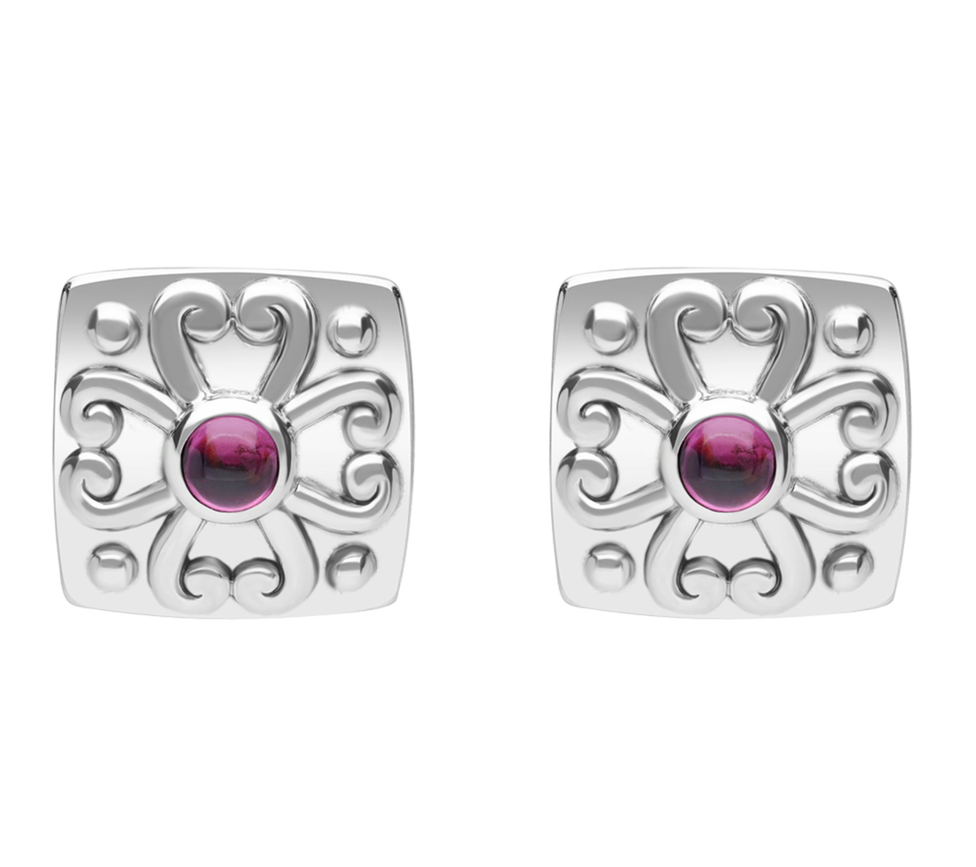 Elyse Ryan Sterling Silver Gemstone Earrings