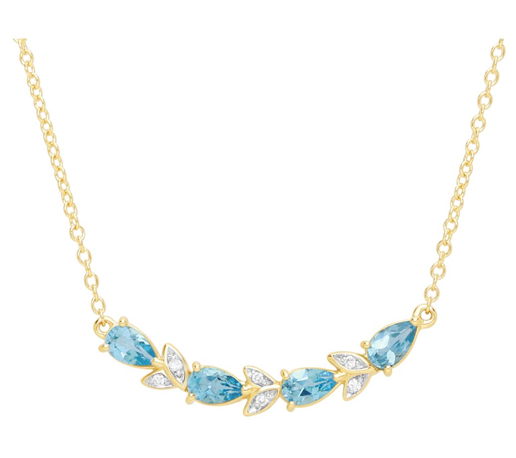 Ariva 14K Gemstone & Diamond Sophie Necklace