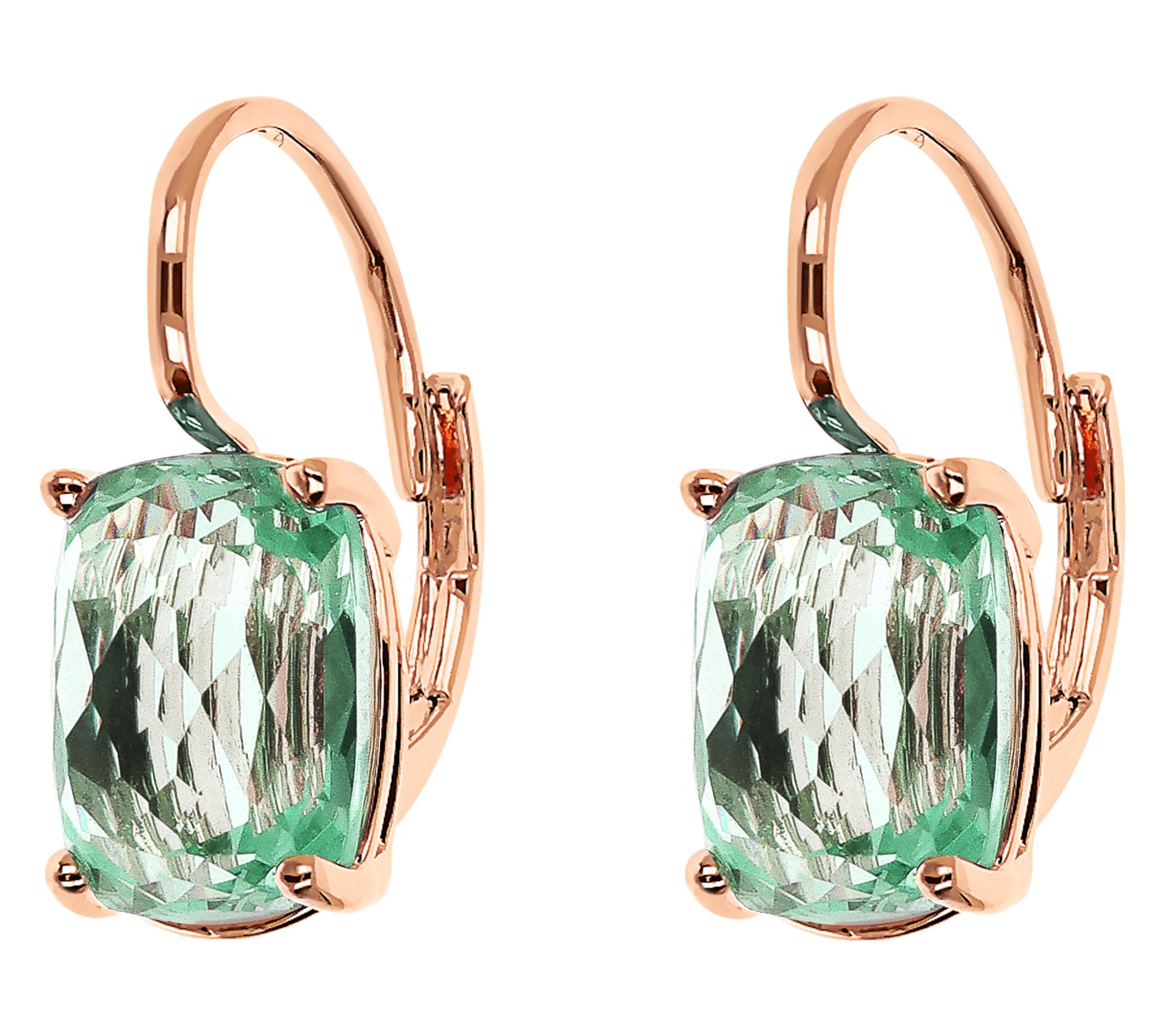 Diamonique X Bronzo Italia Earrings