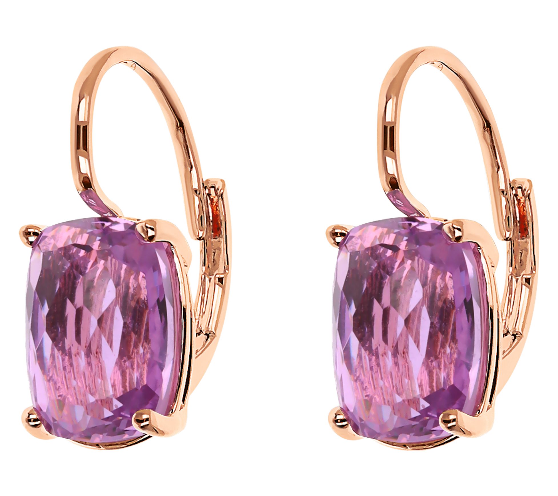 Diamonique X Bronzo Italia Earrings