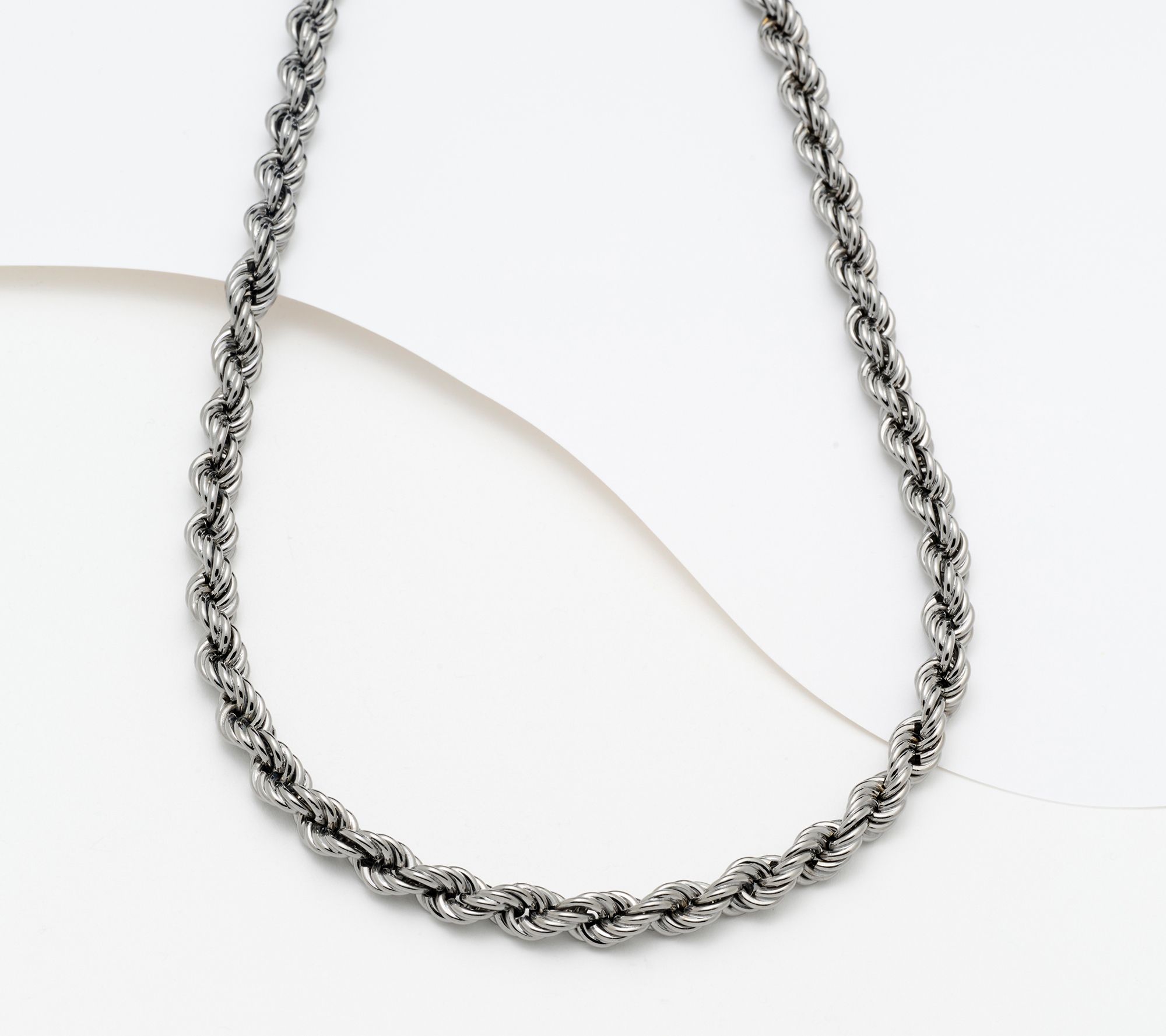 "As Is" David Markstein Bronze Premium 18" Rope Necklace