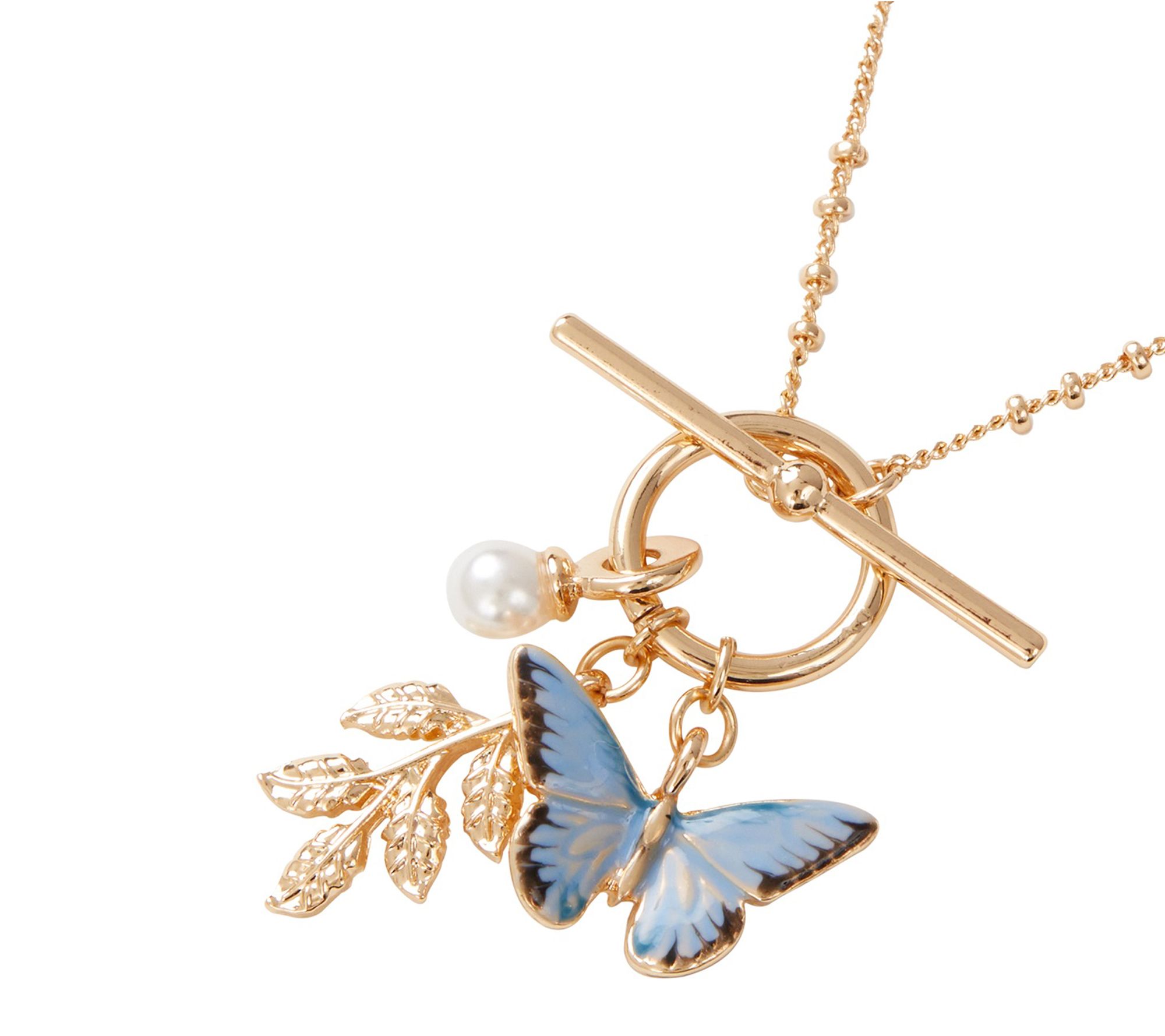 Fable England Charm Toggle Necklace