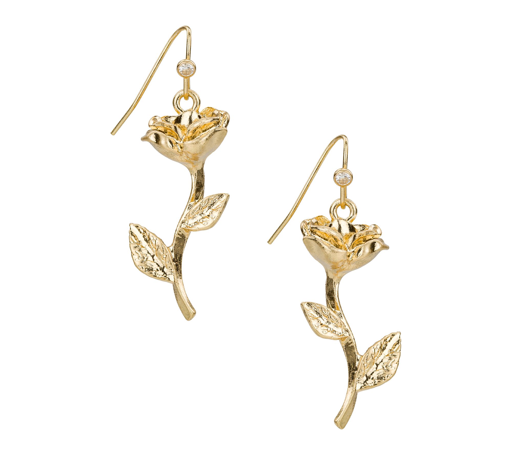 Patricia Nash Rose Garden Dangle Earrings