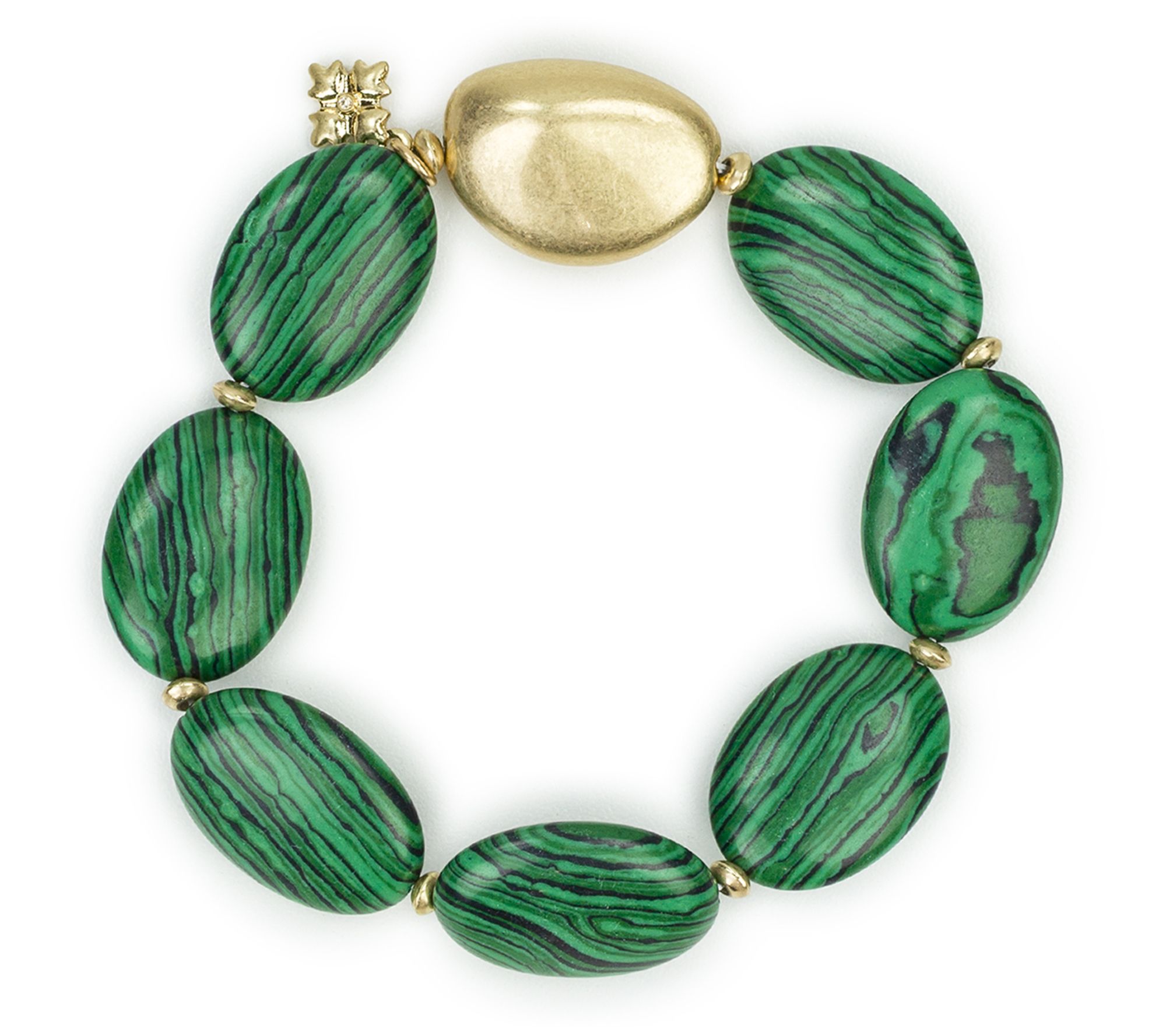 Patricia Nash Eclectic Bead Collection StretchBracelet