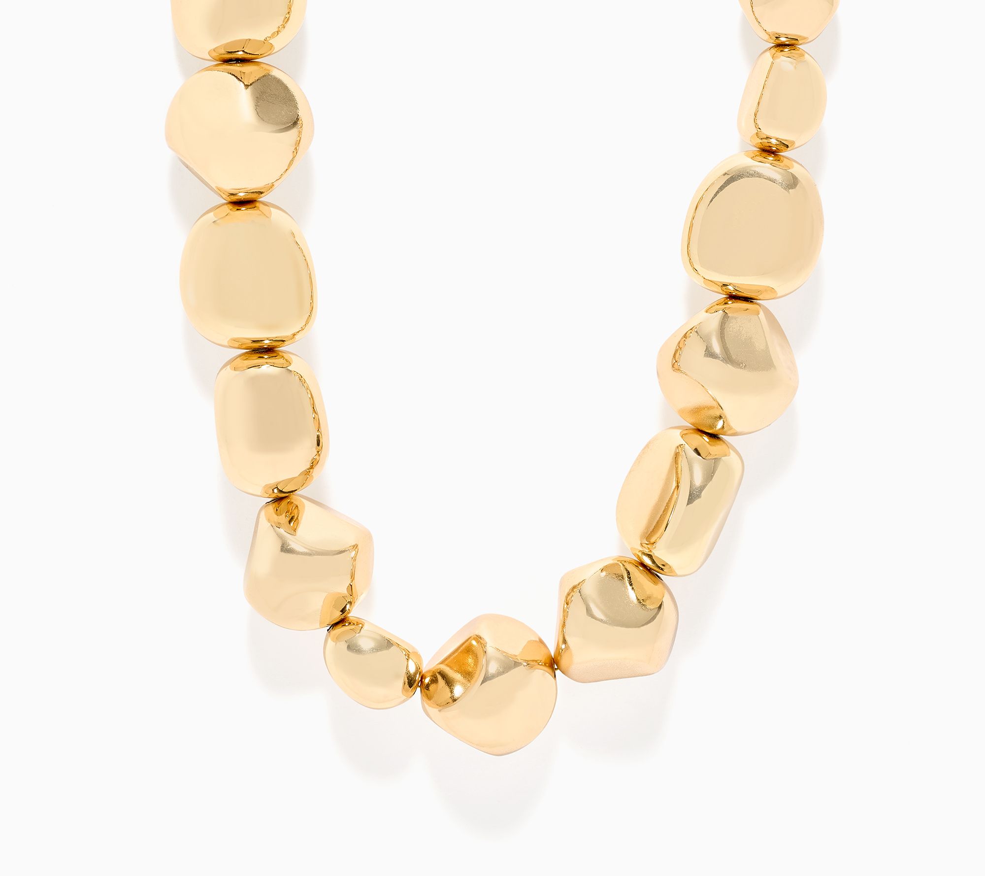 Susan Graver Nugget Statement Necklace