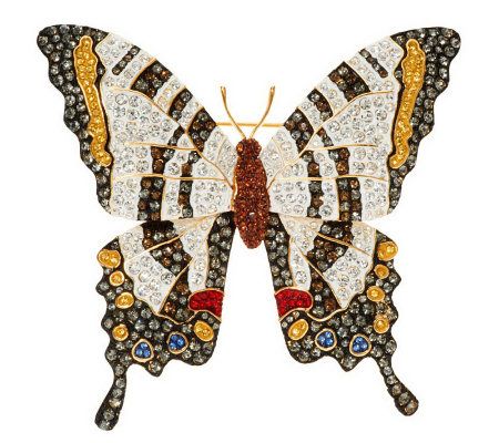 Joan rivers butterfly deals brooch