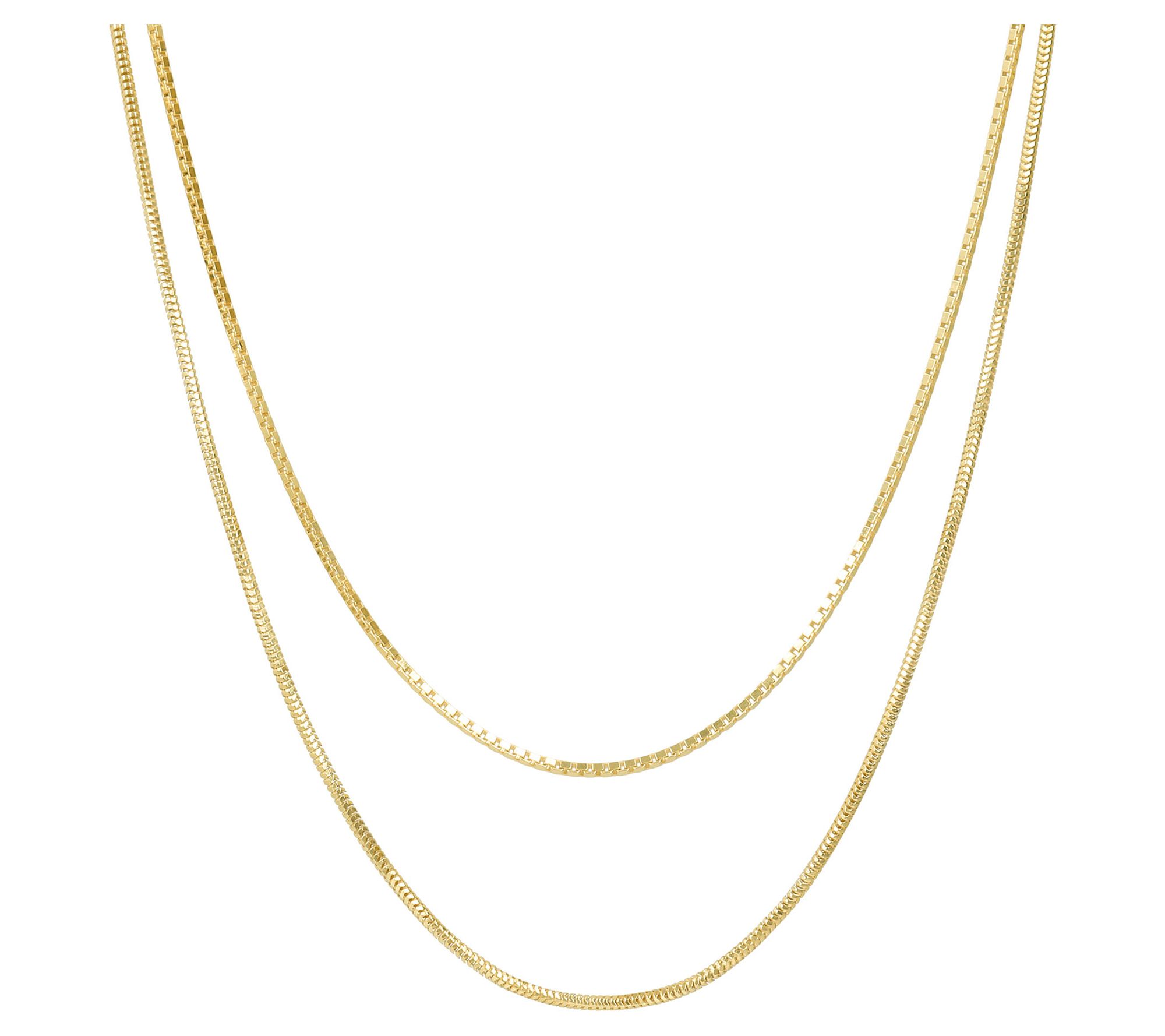 Louis Dell'Olio Sterling Silver Bikini Multi-Srand Necklace