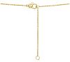Ariva 14K Gold Rhodolite & White Sapphire Pendant w/ Chain, 2 of 2