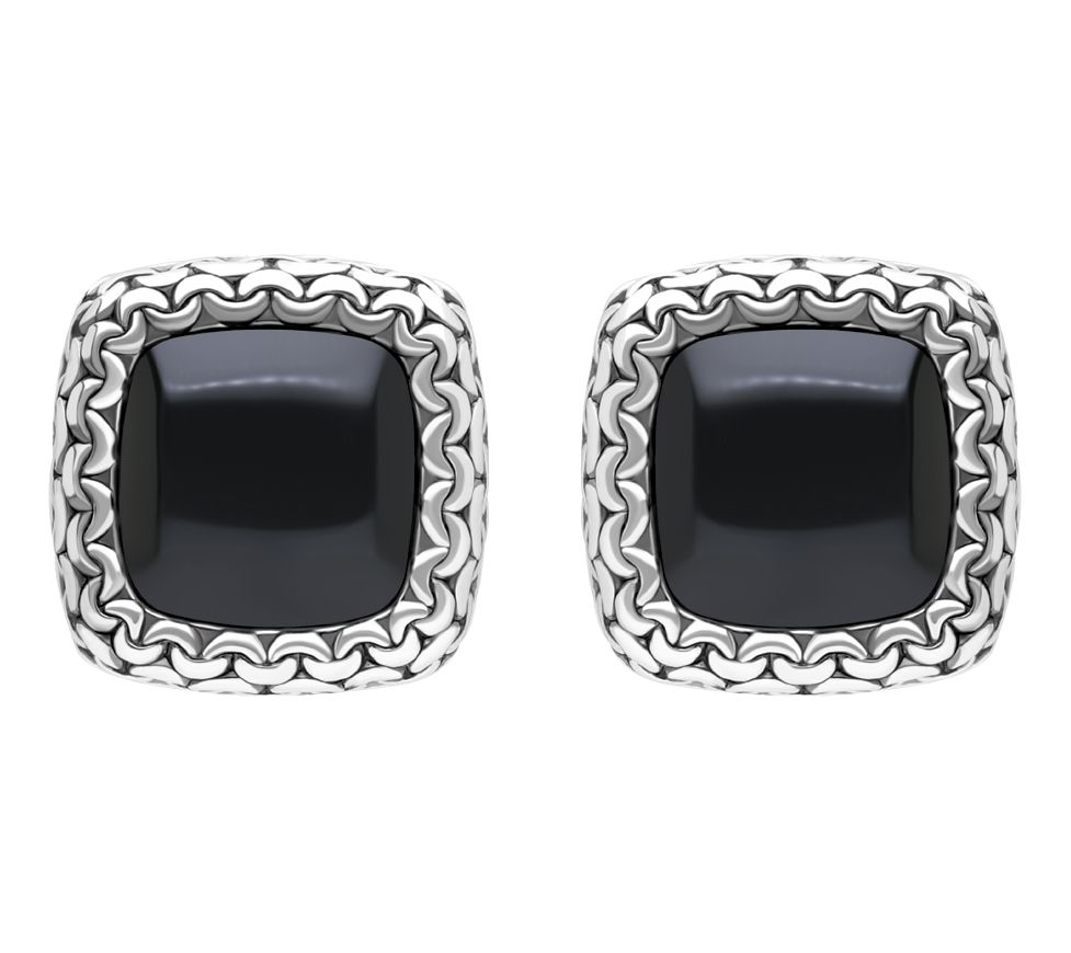 Tiffany Kay Studio Sterling Purl Knit GemstoneEarrings